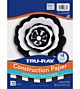 TRU-RAY® Black & White Premium Construction Paper 12
