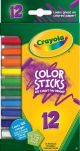Crayola Woodless Color Pencils, Assorted, 12/Pack