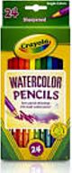Crayola® 24ct Watercolor Colored Pencils