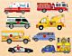 *DISCONTINUED* Community Vehicles Peg Board Puzzle