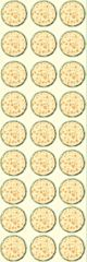 Matzah Circle Stickers (Medium)