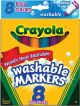 Crayola 8 Ct Bold Broad-Line Washable Markers 58-7832