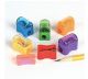 Bulk Plastic Pencil Sharpener Assortment (72 Pack)