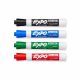 EXPO Low-Odor Dry Erase Markers, Bullet Tip, Assorted Colors, 4-Count - 82074