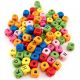 Hygloss Bright Wooden ABC Beads 225 per pack
