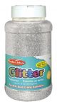 Creative Arts Craft Glitter, 16 Ounce Bottle Silver