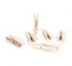 Medium Spring Clothespins - Natural - 2.75 Inches - 50 Pieces
