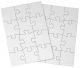 Compoz-A-Puzzle® Blank 12 Piece Puzzles, 5 1/2