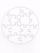 Hygloss Circle Compoz-A-Puzzles 5-1/2 x 5-1/2