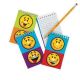 Paper Smile Face Spiral Notepads, 12 per package