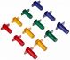Chenille Kraft  Modeling Dough Extruders (12 count)  CK-9769
