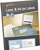 MACO Laser/Ink Jet White Shipping Labels, 3-1/3