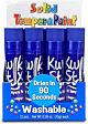 Kwik Stix Solid Tempera Paint Sticks Single Color BLUE, 12 Count Box -TPG-60030