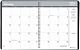 House of Doolittle 2021-2022 Two Year Calendar Planner, Monthly, Black Cover, 8.5 x 11 Inches, January - December (HOD262002-21)