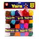Hygloss Products - Crafting Yarn - 12 Assorted Colors