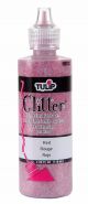 Tulip Dimensional Fabric Paint 4 oz Glitter Red