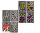 PURIM STAINED GLASS PROJECTS - 18 PLASTIC TRANSPARENCIES
