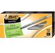 BIC Round Stic Xtra Precision Ball Pens, Fine Point (0.8 mm), Black, 12-Count