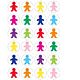 Hygloss Rainbow People - 3 Sheets 1