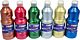 Prang®  WASHABLE Metallic Tempera Paint, 16 Oz., Assorted Colors, Pack Of 6