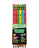 My First® Tri-Write™ Neon Assorted Ticonderoga® Wood-Cased Pencils, Pack of 12, (DIXX13012)