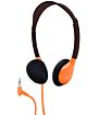 HamiltonBuhl® SchoolMate™ Personal-Sized Stereo Headphones - ORANGE