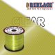 Pepperell Rexlace Plastic Craft 100 Yard Spool, 3/32-Inch Wide, Clear Yellow