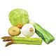 Play Food, Real Size Produce - Set of 5