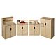Wood Designs Children Kitchen Play Set of (4) Tip-Me-Not Appliances WD-10082