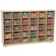 Wood Designs 30 Tray Storage Natural with Translucent Trays, WD-16031