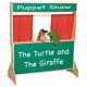 Wood Designs Children Play, Deluxe Puppet Theater with Chalkboard WD-21650