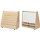 Wood Designs Classroom Book Storage & Display with Markerboard w/(4) 3