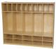 Wood Designs Kids, Locker and Communication Center without Trays WD-990096