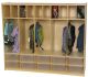 Wood Designs Kids, Locker and Communication Center with 10 Translucent Trays WD-990096CT