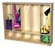 Wood Designs Classroom Five Section Toddler Locker WD-990283