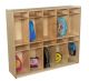 Wood Designs Kids,10 Section Locker Without Trays WD-990314